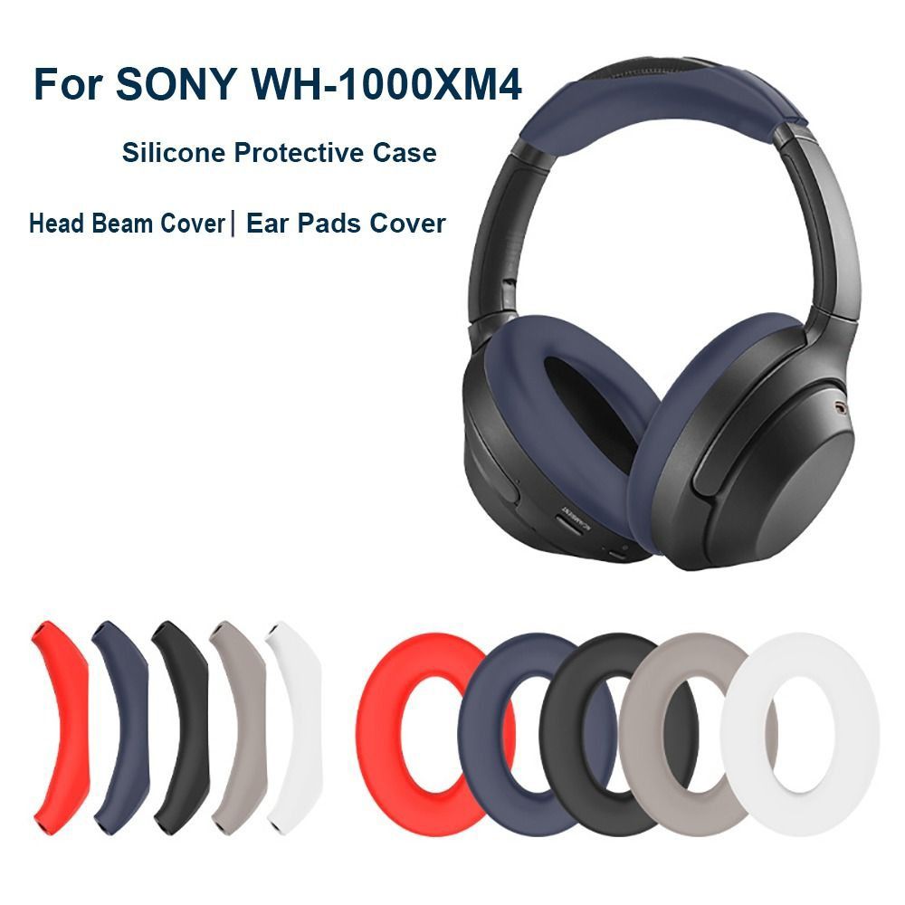 Sony Headphone Wh-1000Xm4 - Headset Accessories Headphone Earpads Cover Shockproof