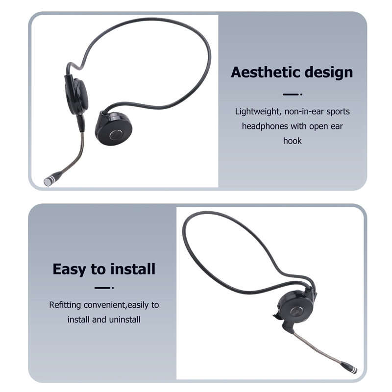 Excellent-Bone Conduction Earp - Sports Earphone Hook 评论和价格