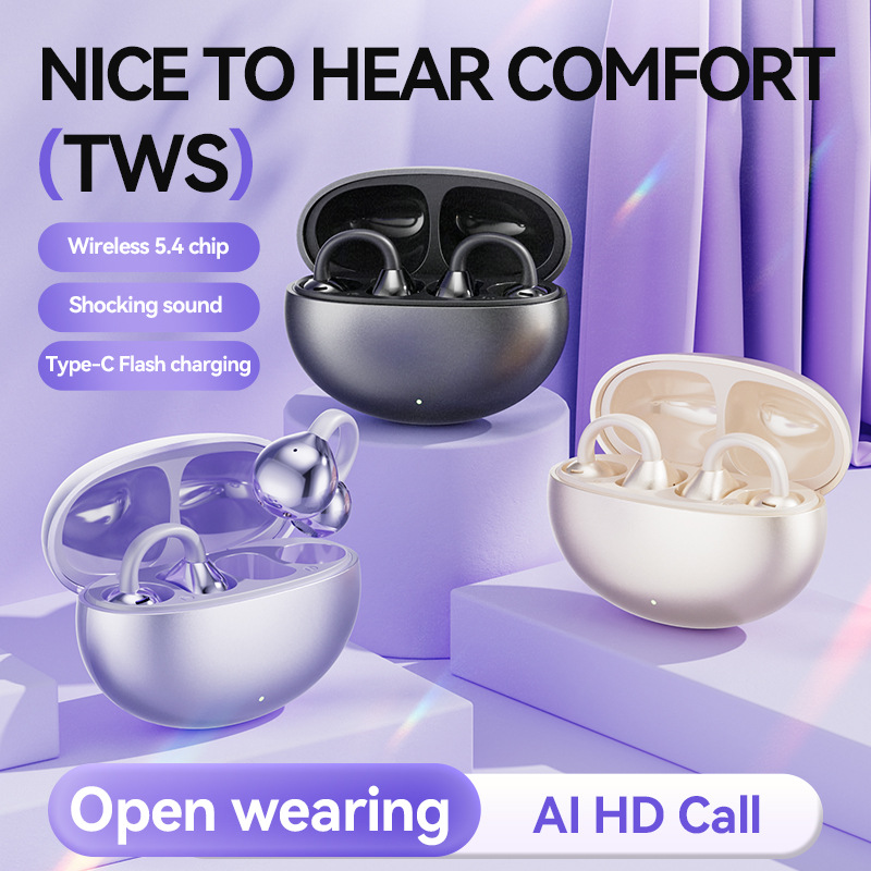 New Hot-Selling Ear-Clip Bluet - Wireless Earbuds Tws 评论和价格