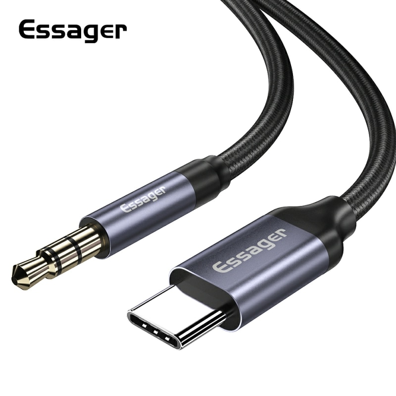 Essager Usb C To 3.5mm Aux Jac - Earphone Splitter Jack 评论和价格