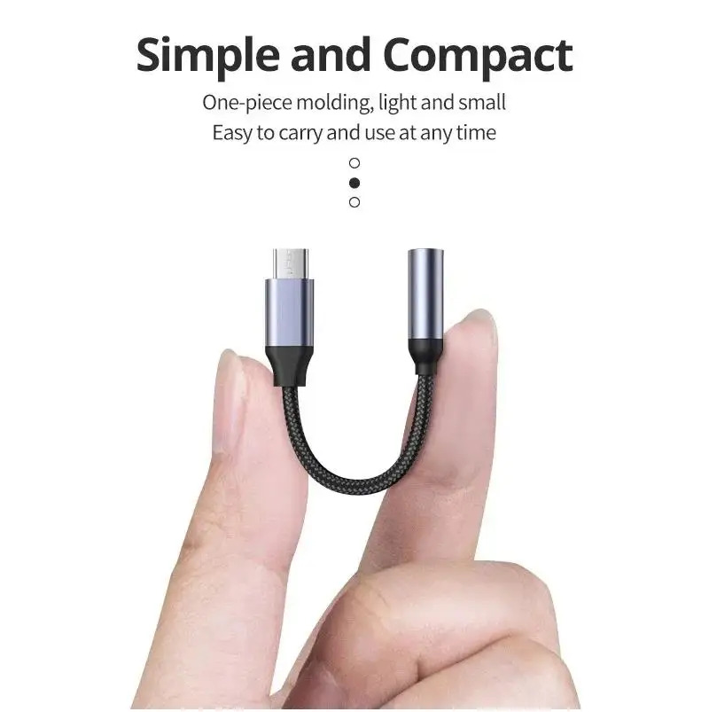 KEBIDU Type C To 3.5mm Audio A - Audiophile Headphone Wired 评论和价格
