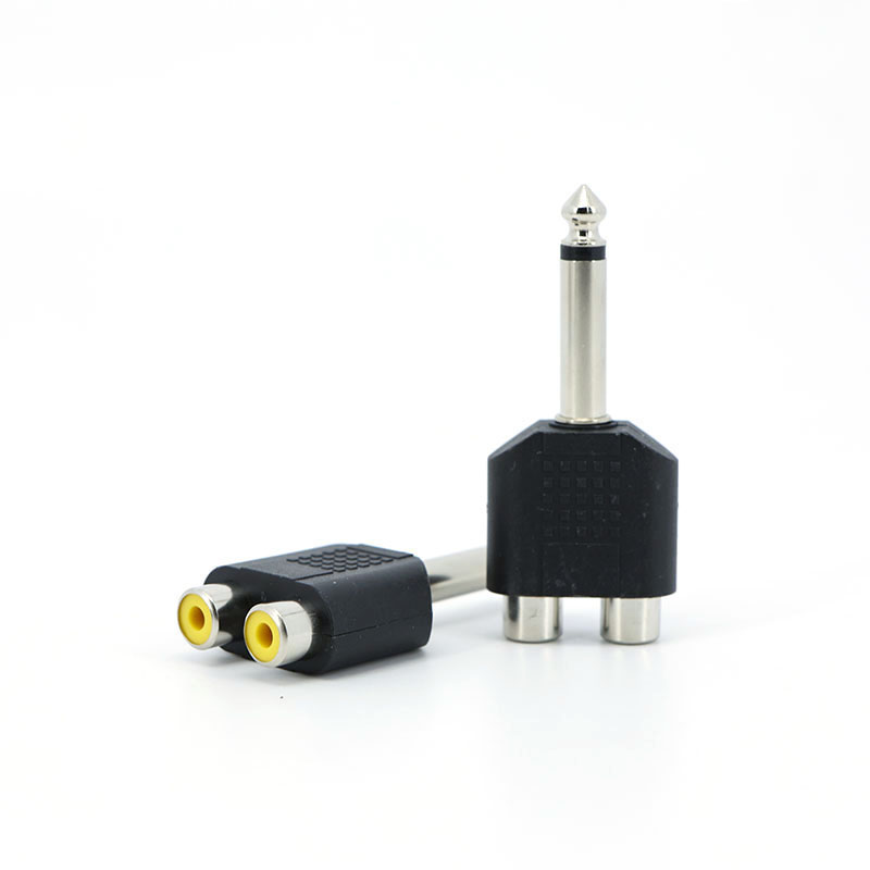 6.35mm 6.5 Audio Mono Stereo 1 - Audio Splitter Y 评论和价格