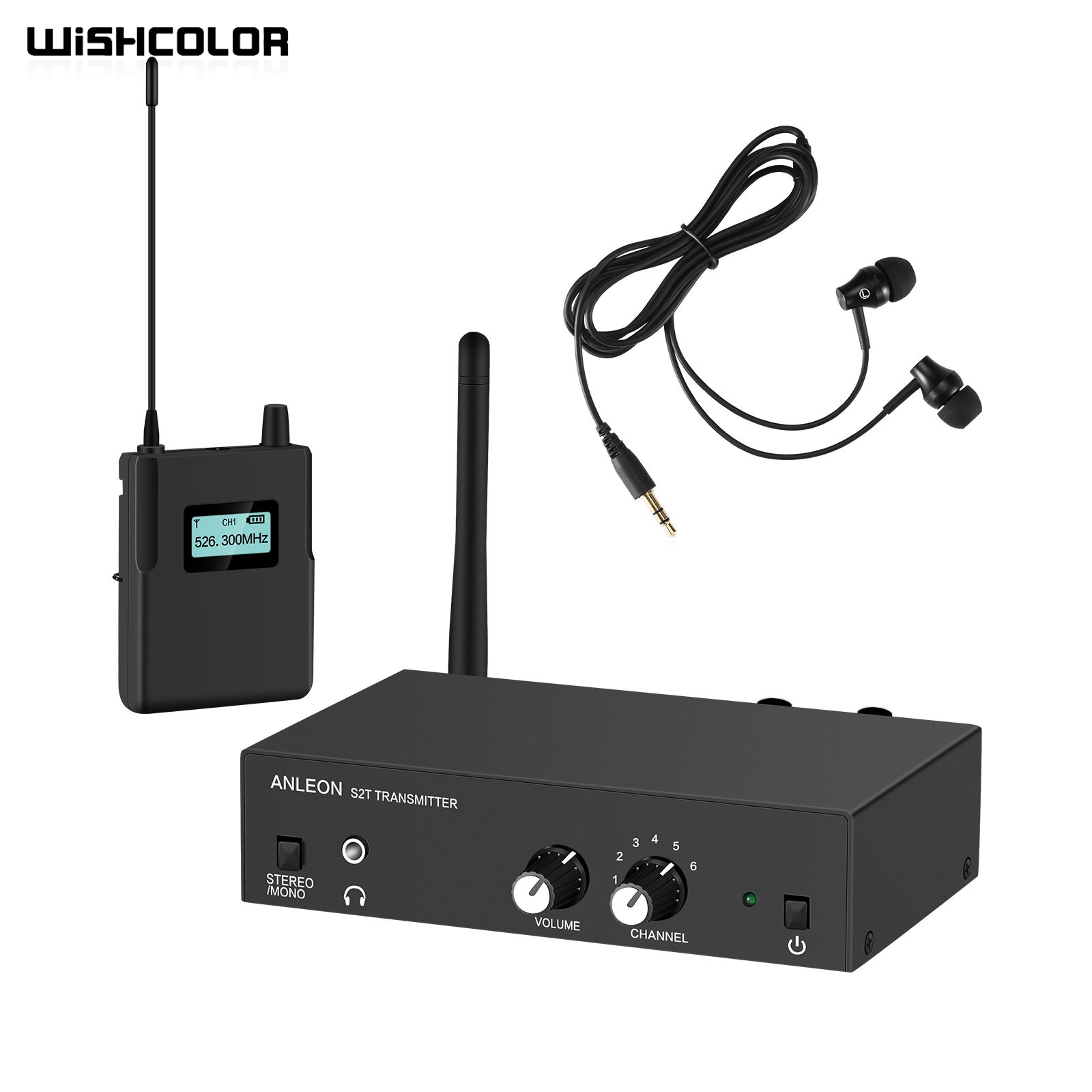 Wishcolor ANLEON S2 526-535MHz - In Ear Monitor Iem 评论和价格