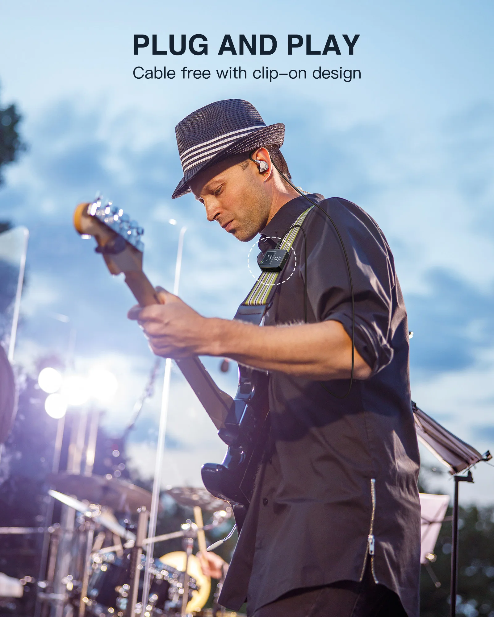 Lekato Wireless In-Ear Monitor - In Ear Monitor Iem 评论和价格