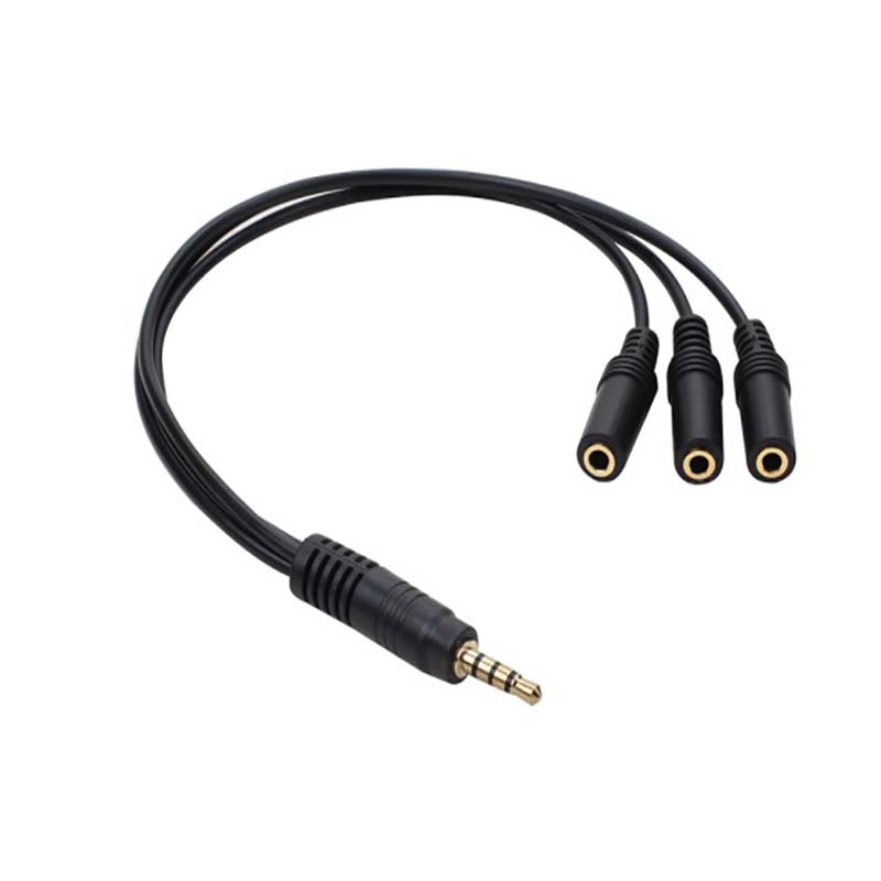 1Pc 3.5mm 3 Way Port Aux Multi - Earphone Splitter Jack 评论和价格