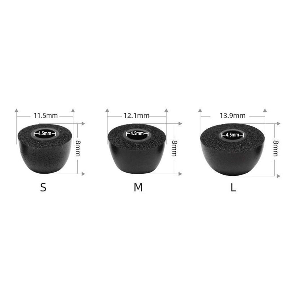 Memory Foam Cover Eartips for  - Earphone Foam Tip 评论和价格
