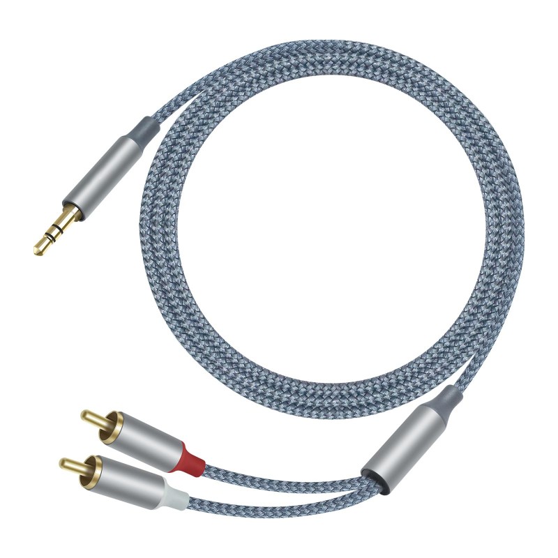 3PCS Hifi Y Splitter Adapter A - Audio Splitter Y 评论和价格