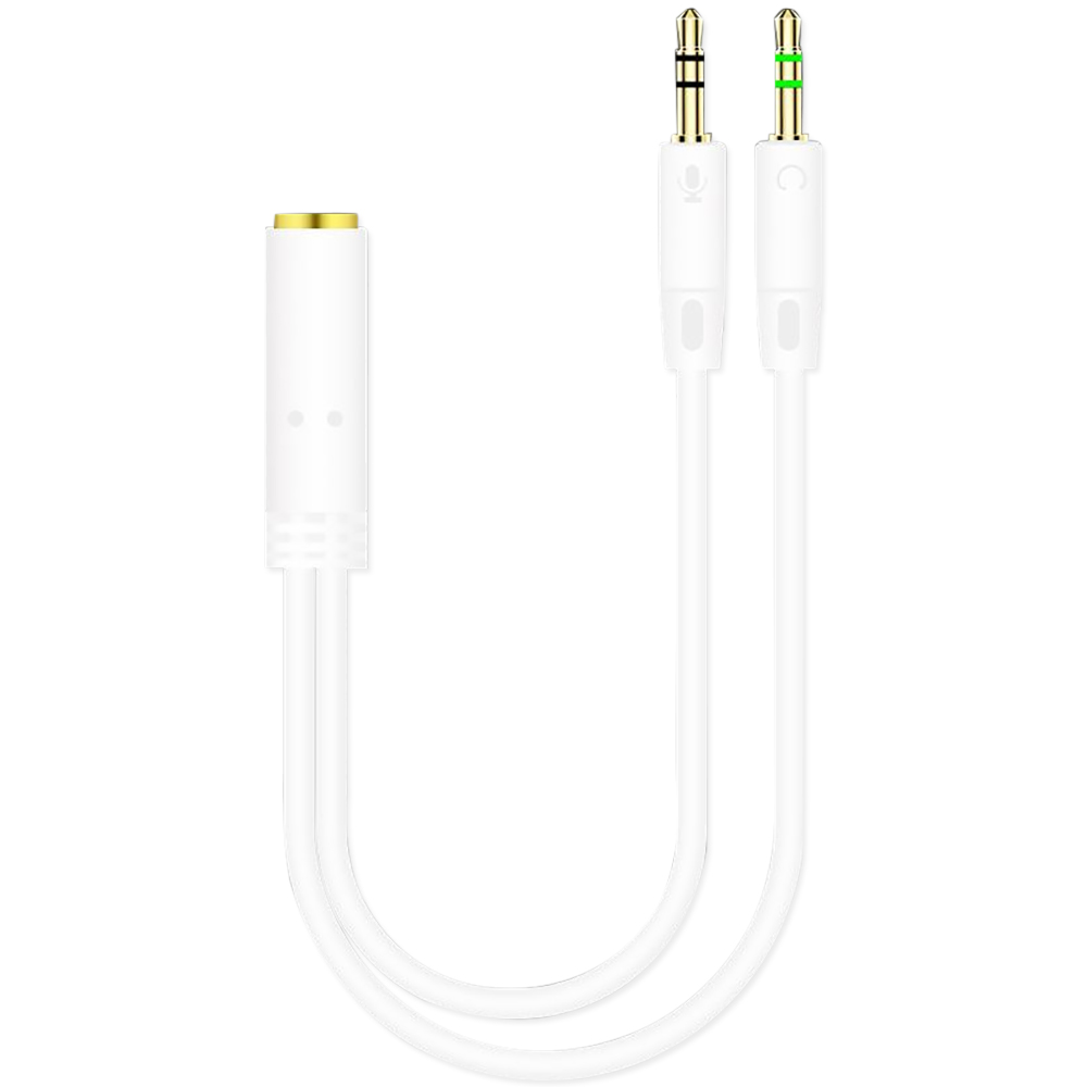 3.5mm Jack 2 Male To 1 Female  - Audio Splitter Y 评论和价格