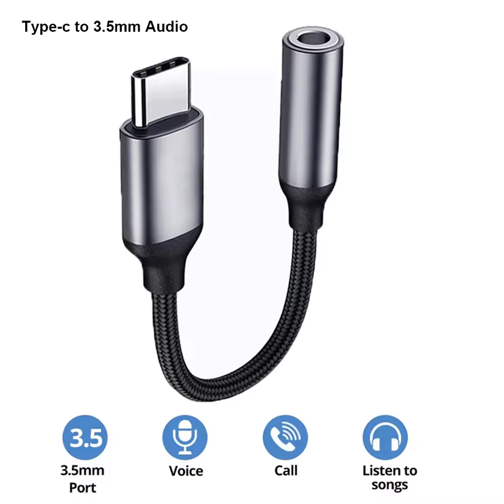 USB C 3.5mm Audio Adapter USB  - Audiophile Headphone Wired 评论和价格