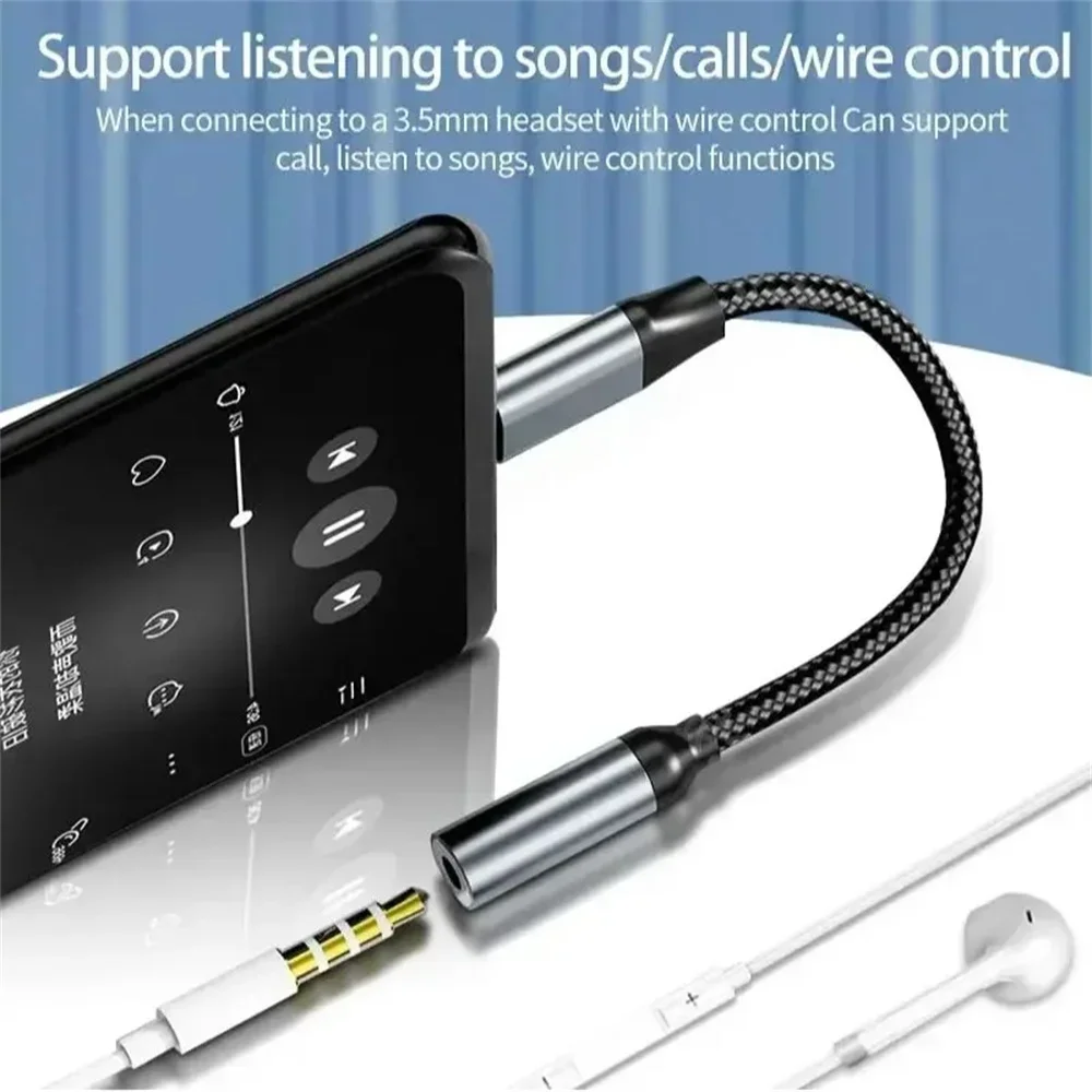 USB C 3.5mm Audio Adapter USB  - Audiophile Headphone Wired 评论和价格