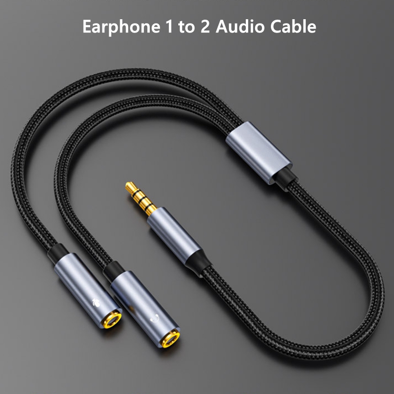3.5mm Jack Aux Audio Cable Mal - Earphone Splitter Jack 评论和价格