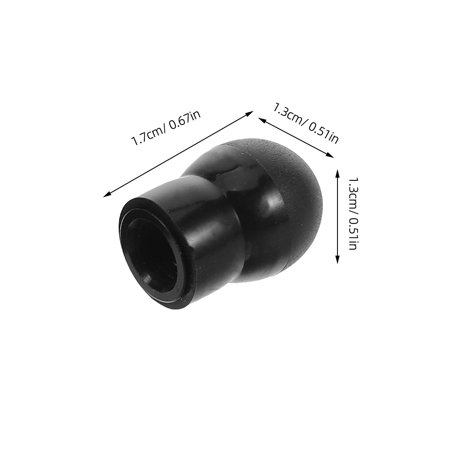 4Pcs Universal Fit Silicone St - Silicone Ear Tip Replacement 评论和价格